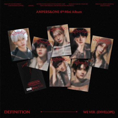 AMPERS&ONE 4th Mini Album [DEFINITION / WE Ver.]