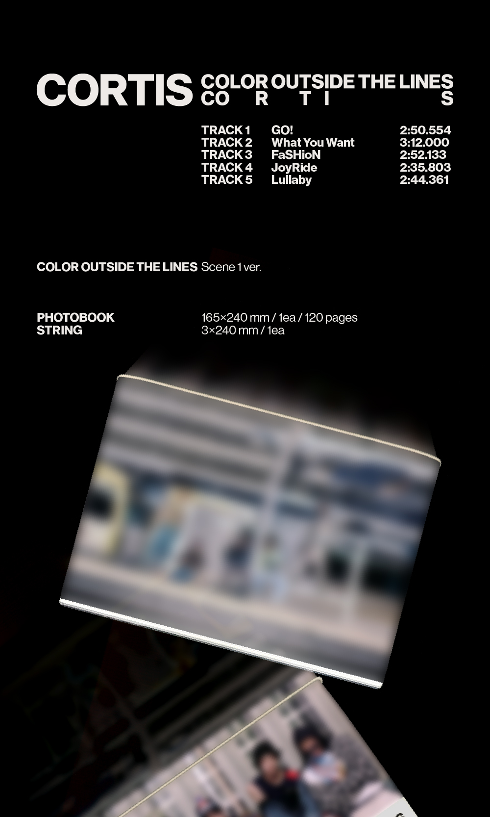 [PRE-ORDER] [MAKESTAR EXCLUSIVE] CORTIS THE 1ST EP ALBUM [COLOR OUTSIDE THE LINES/STANDARD VER.]