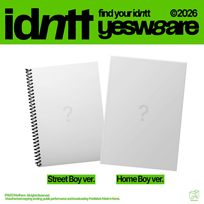 [PRE-ORDER] IDNTT MINI ALBUM [YESWEARE/STANDARD VER.]