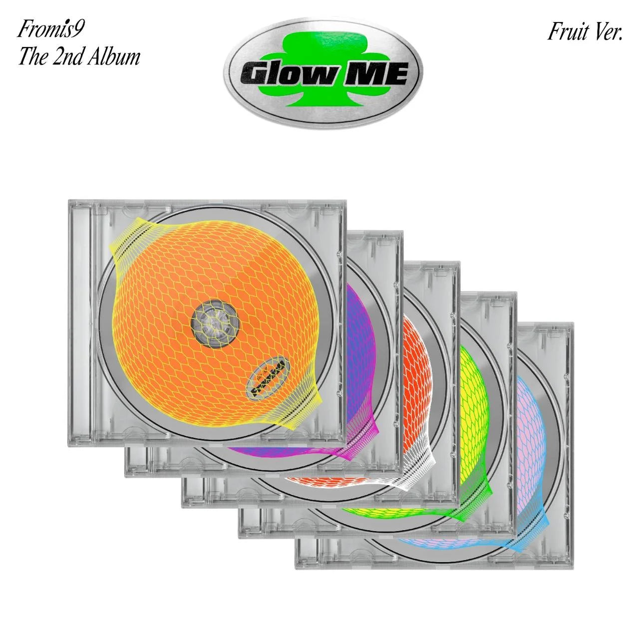 fromis_9 The 2nd Album Glow ME Fruit Ver. cover