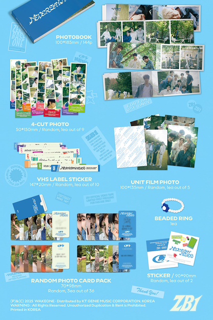 [PRE-ORDER] ZEROBASEONE 1ST FULL ALBUM [NEVER SAY NEVER/PHOTOBOOK VER.]