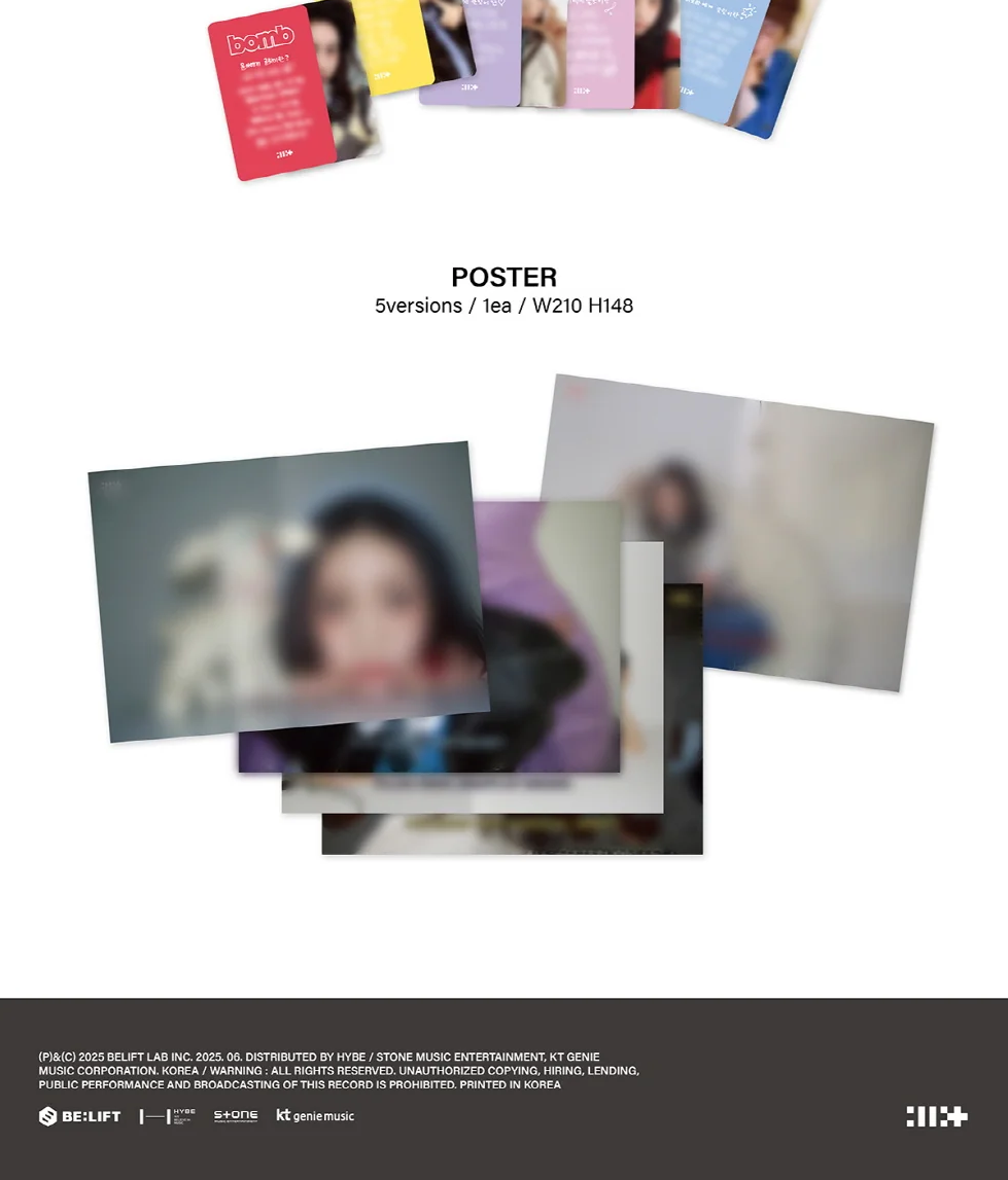 ILLIT 3RD MINI ALBUM [BOMB/GLLIT VER.]