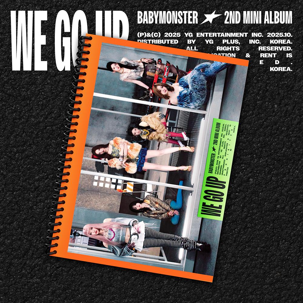 BABYMONSTER 2ND MINI ALBUM [WE GO UP/STANDARD VER.]