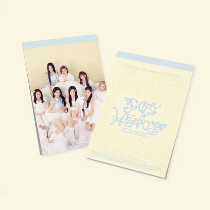 Hearts2Hearts 2027 wall calendar reference — sold separately, not included in Season’s Greetings set