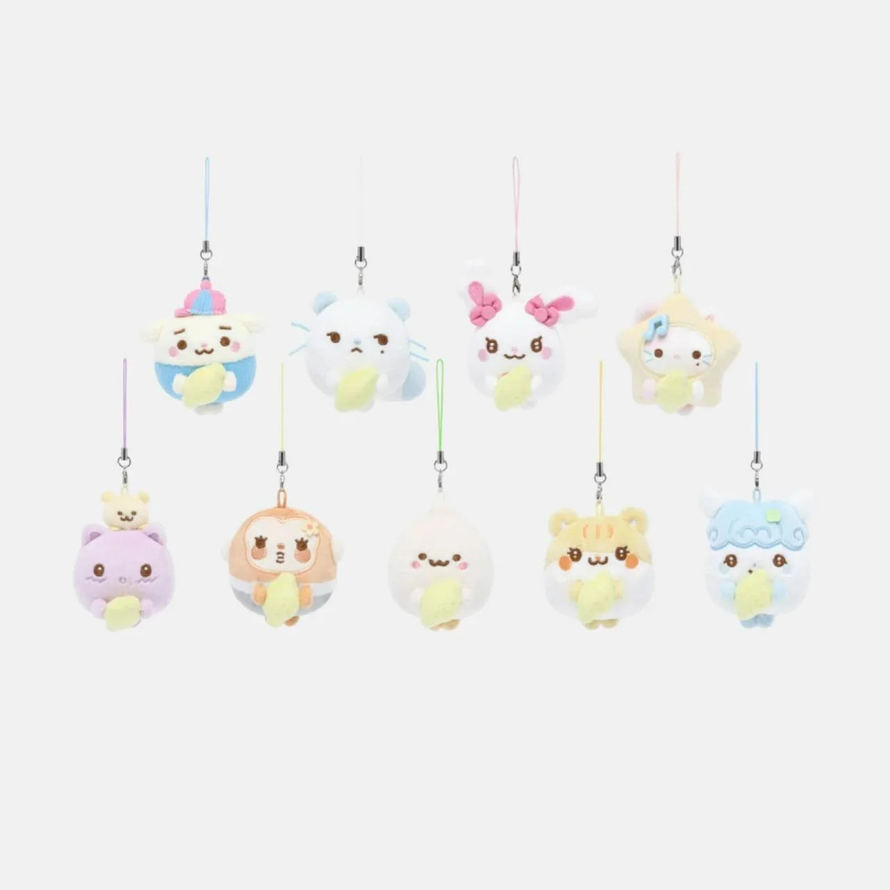Hearts2Hearts Lemon Tang Mini Doll Keyring group image