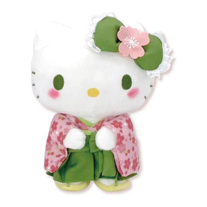 Hello Kitty Matcha Kimono Plush