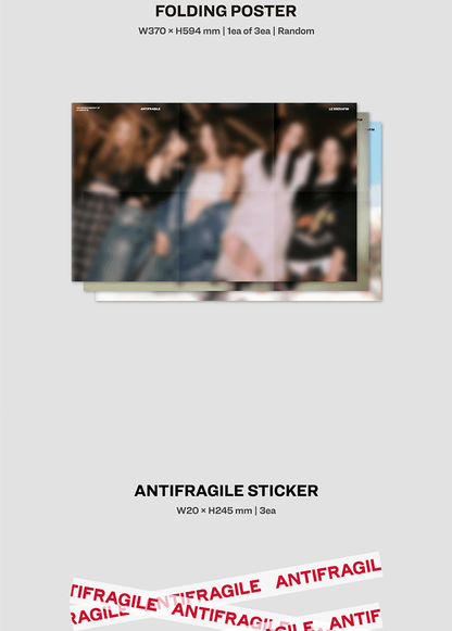 LE SSERAFIM 2nd Mini Album [ANTIFRAGILE]