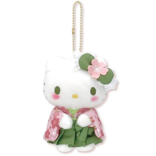 Hello Kitty Matcha Kimono Mascot