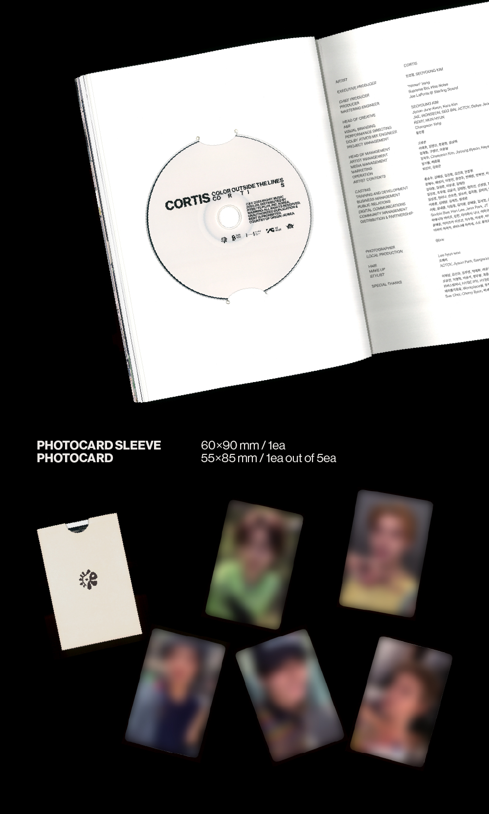 [PRE-ORDER] [MAKESTAR EXCLUSIVE] CORTIS THE 1ST EP ALBUM [COLOR OUTSIDE THE LINES/STANDARD VER.]