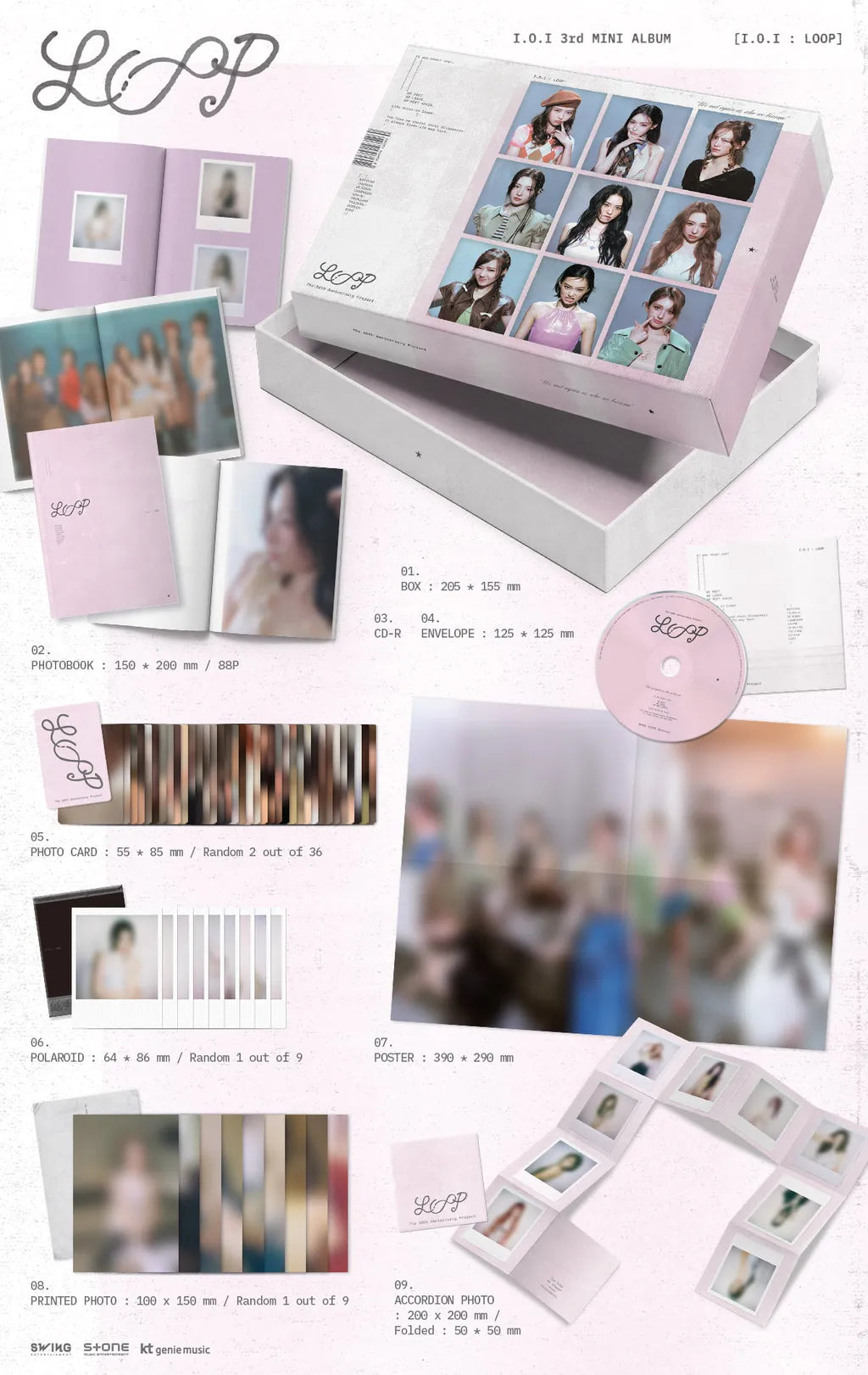 I.O.I 3rd MINI ALBUM [I.O.I : LOOP]