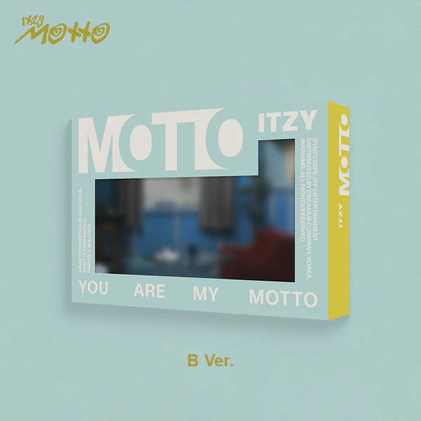 ITZY 12TH MINI ALBUM [MOTTO / POCA Ver]
