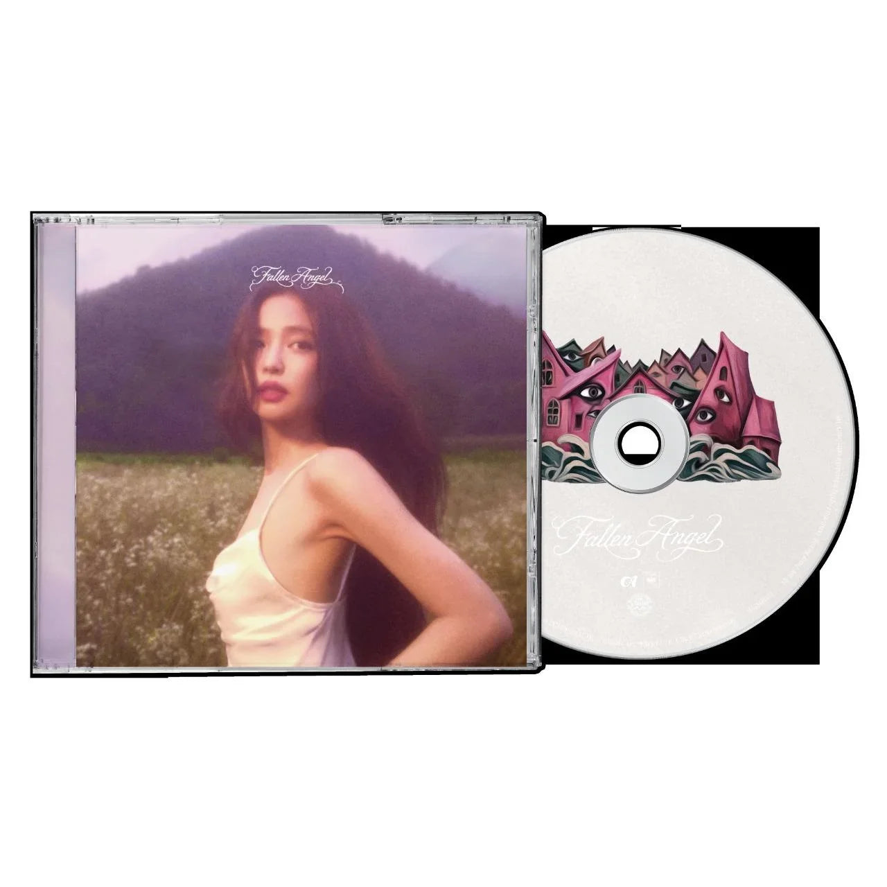 JENNIE Fallen Angel Standard version album cover