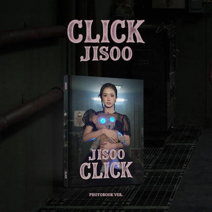 JISOO CLICK Photobook version album cover