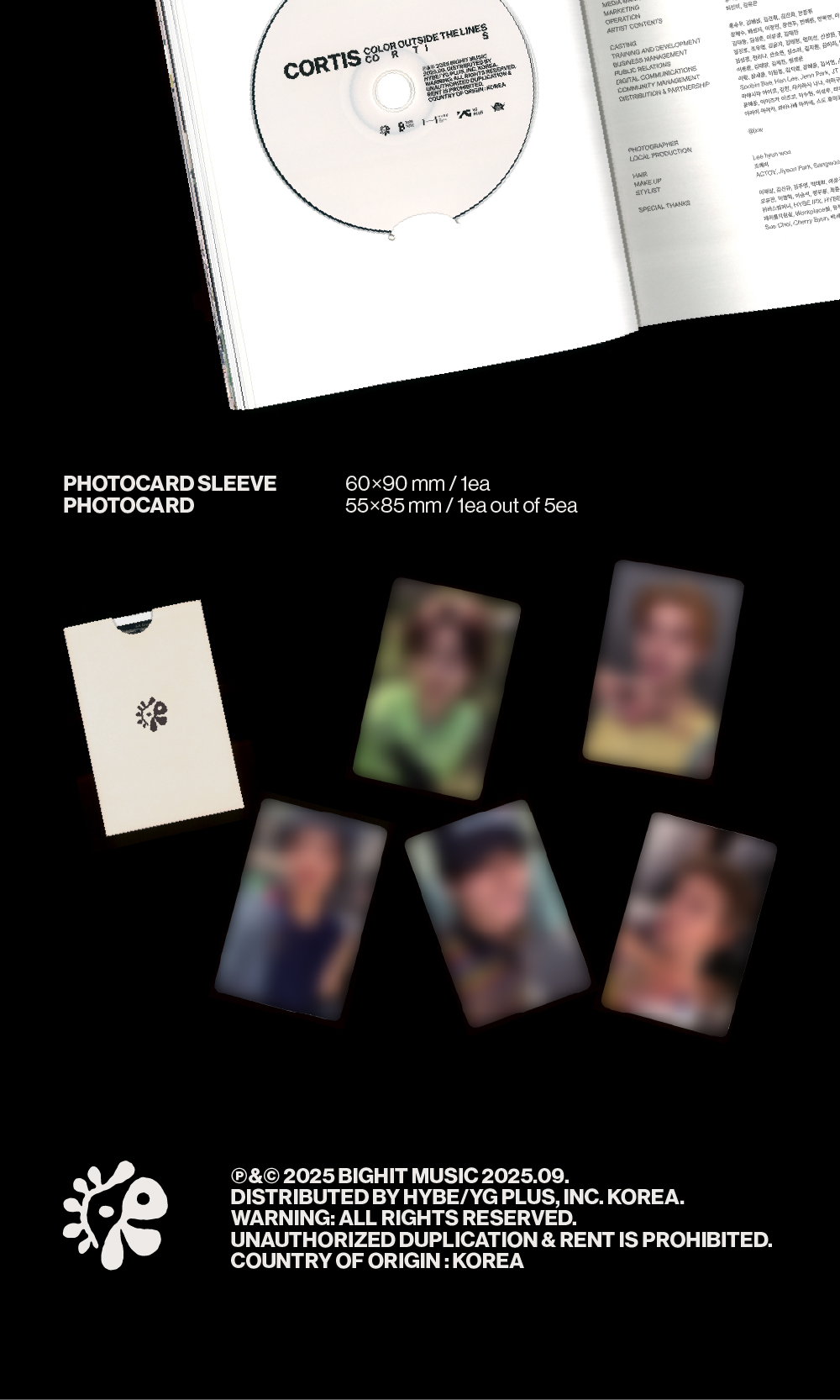[PRE-ORDER] [MAKESTAR EXCLUSIVE] CORTIS THE 1ST EP ALBUM [COLOR OUTSIDE THE LINES/STANDARD VER.]