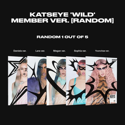 KATSEYE WILD Member Ver. random covers