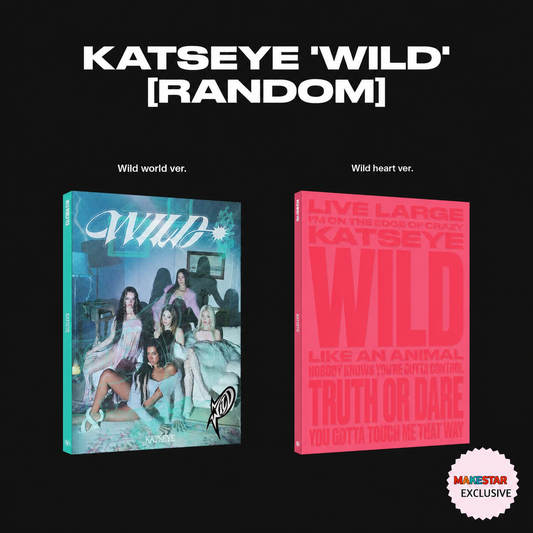 MAKESTAR EXCLUSIVE KATSEYE WILD Standard Ver.