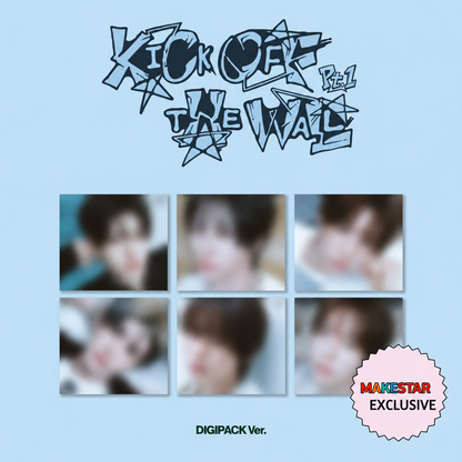 KickFlip Kick Off The Wall Pt.1 Digipack Ver. Makestar Exclusive