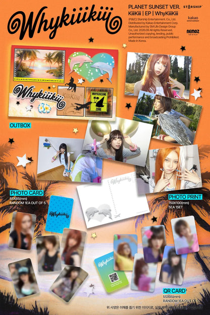 KiiiKiii WhyKiiiKiii Planet Sunset version contents