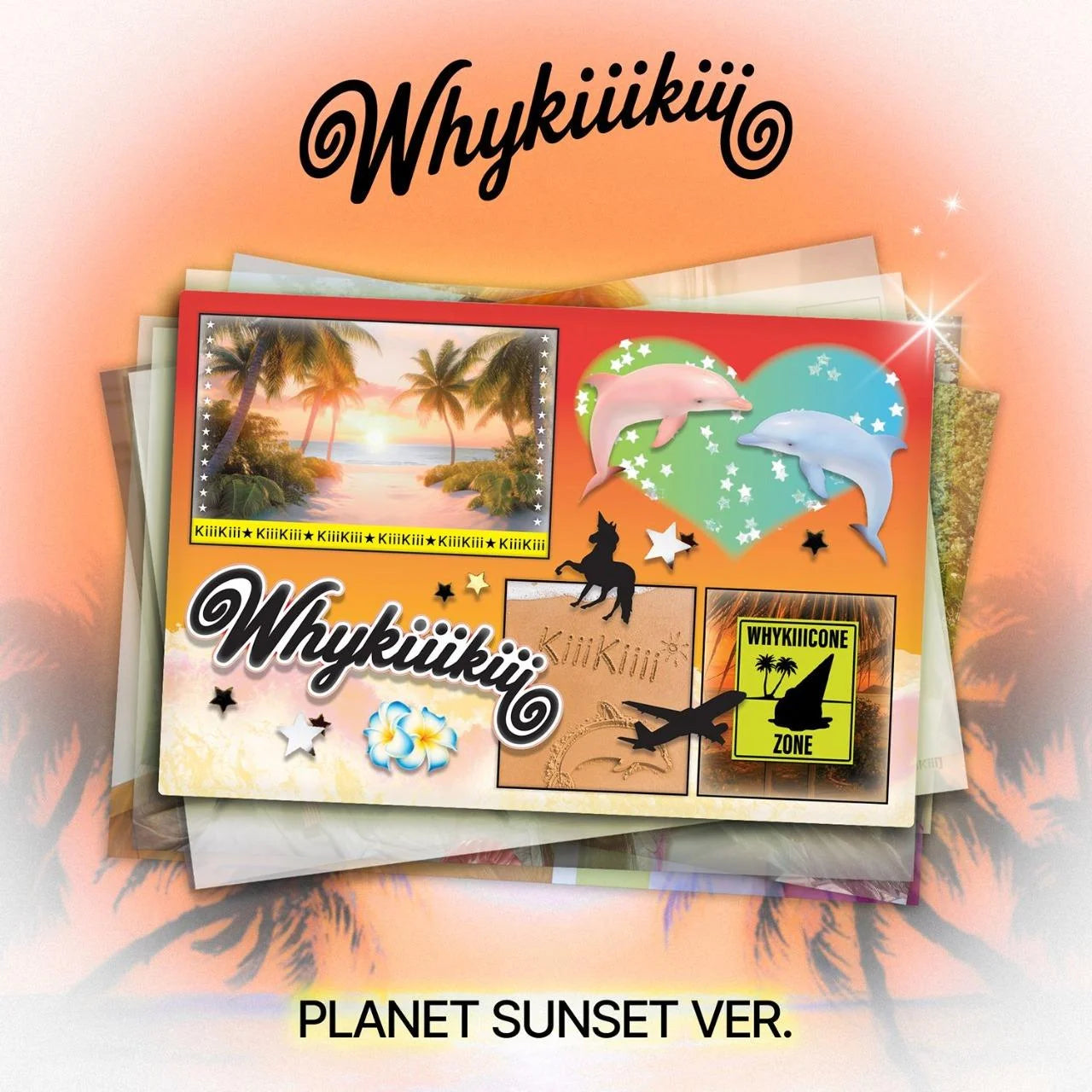 KiiiKiii WhyKiiiKiii Planet Sunset version cover