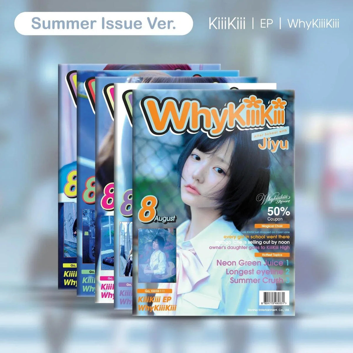 KiiiKiii WhyKiiiKiii Summer Issue Ver. album cover