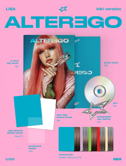 [PRE-ORDER] LISA SOLO ALBUM [ALTER EGO/PHOTOBOOK VER.]