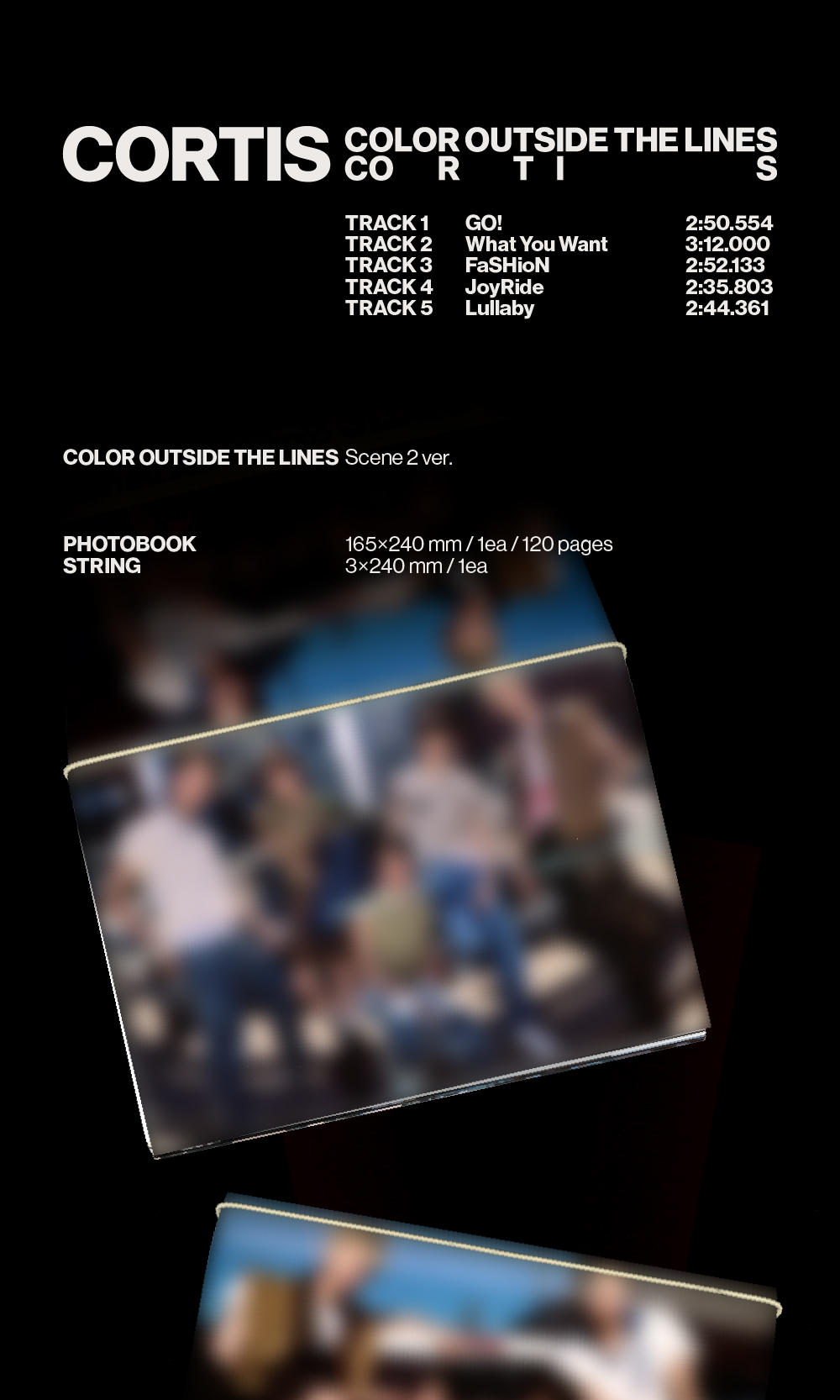 [PRE-ORDER] [MAKESTAR EXCLUSIVE] CORTIS THE 1ST EP ALBUM [COLOR OUTSIDE THE LINES/STANDARD VER.]