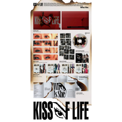 [PRE-ORDER] KISS OF LIFE 2nd Single Album [Who is she] (Who Ver.)