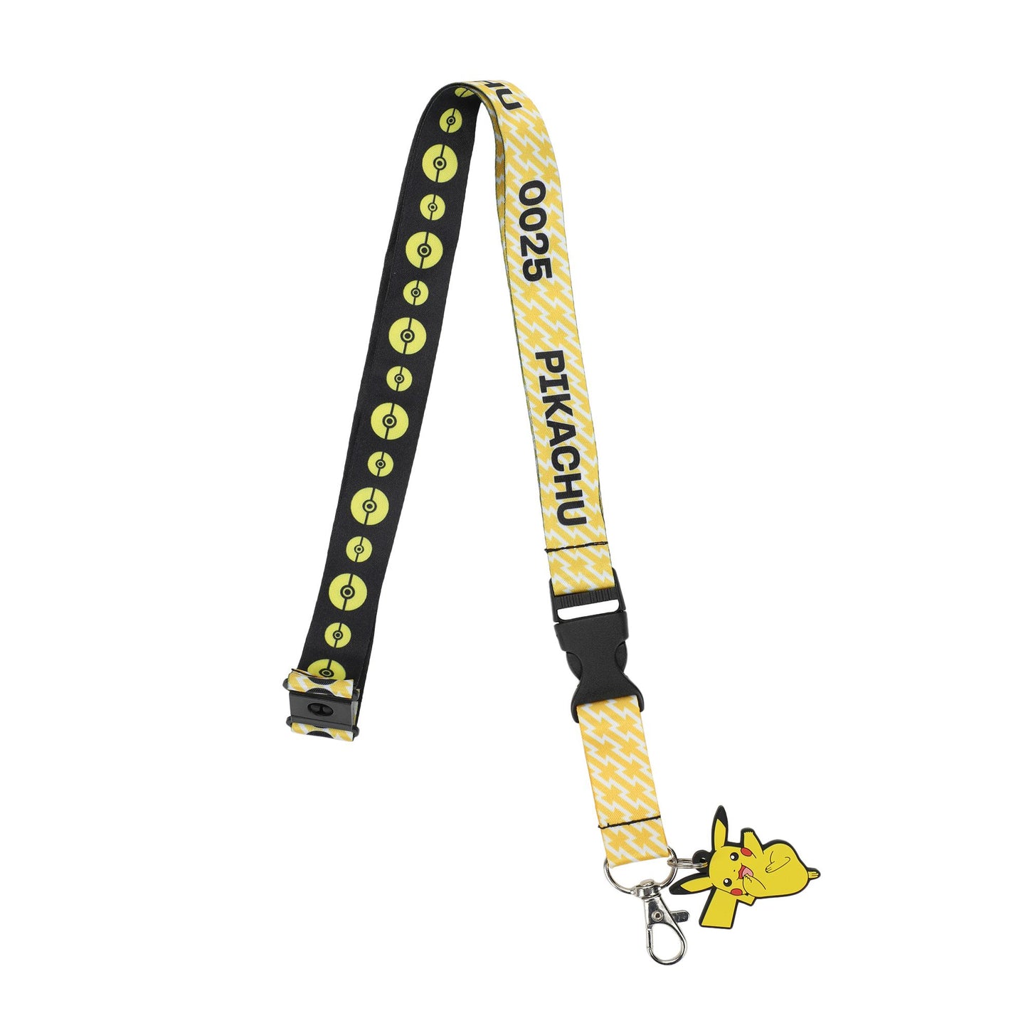 Pikachu Yellow Kanto Region First Lanyard