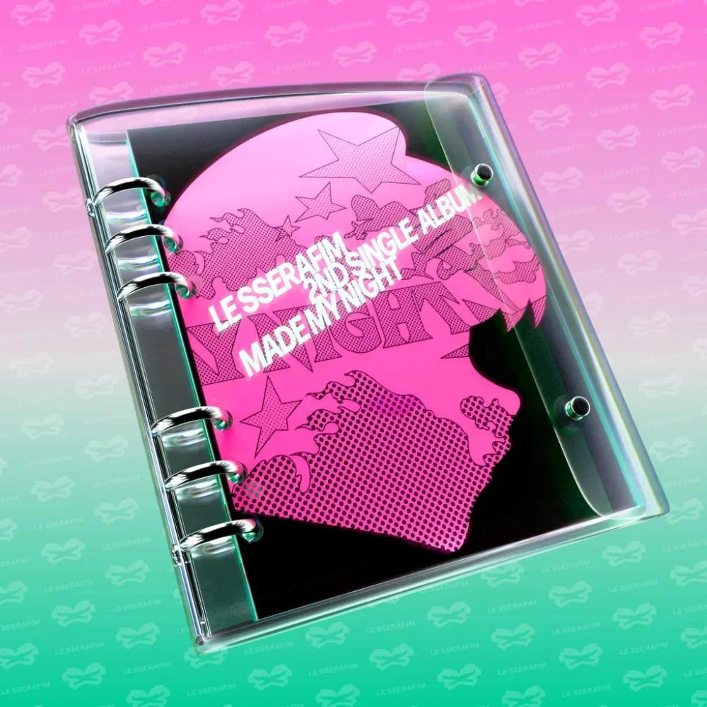 LE SSERAFIM Made My Night Chemical Night version album cover