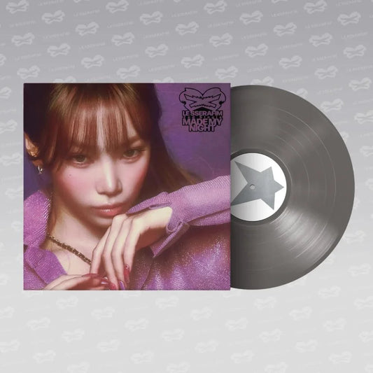 LE SSERAFIM Made My Night Chic Silver vinyl