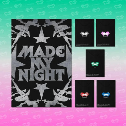 LE SSERAFIM Made My Night COMPACT version album covers