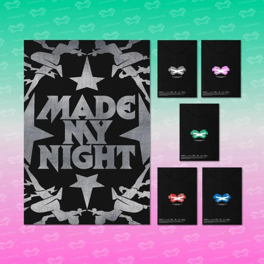 LE SSERAFIM Made My Night COMPACT version album covers