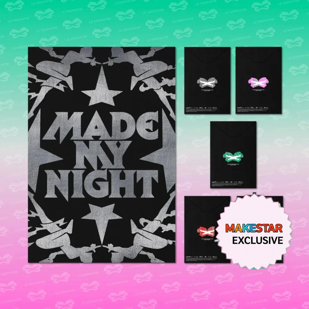 LE SSERAFIM Made My Night COMPACT versions MAKESTAR Exclusive