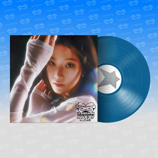 LE SSERAFIM Made My Night Sky Blue vinyl