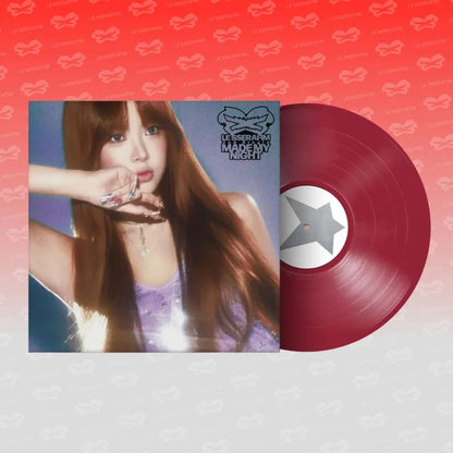 LE SSERAFIM Made My Night Warm Red vinyl