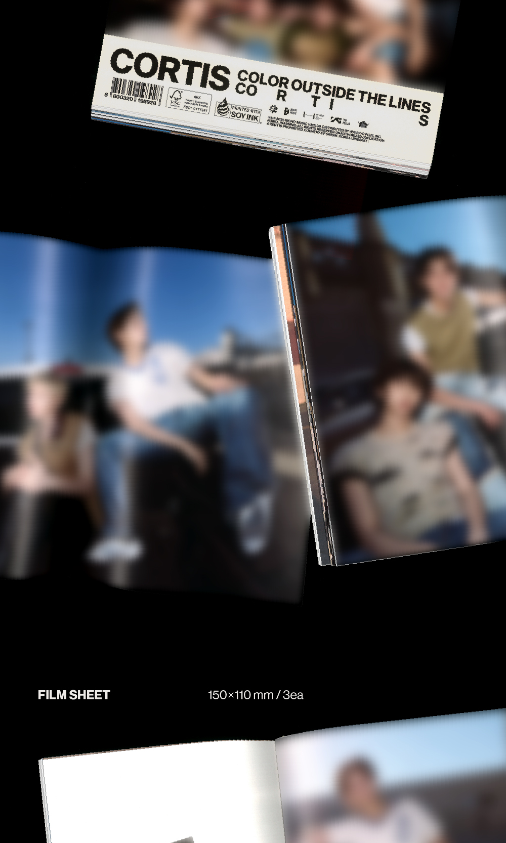 [PRE-ORDER] [MAKESTAR EXCLUSIVE] CORTIS THE 1ST EP ALBUM [COLOR OUTSIDE THE LINES/STANDARD VER.]
