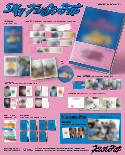 [PRE-ORDER] KICKFLIP 3RD MINI ALBUM [MY FIRST FLIP/STANDARD VER.]