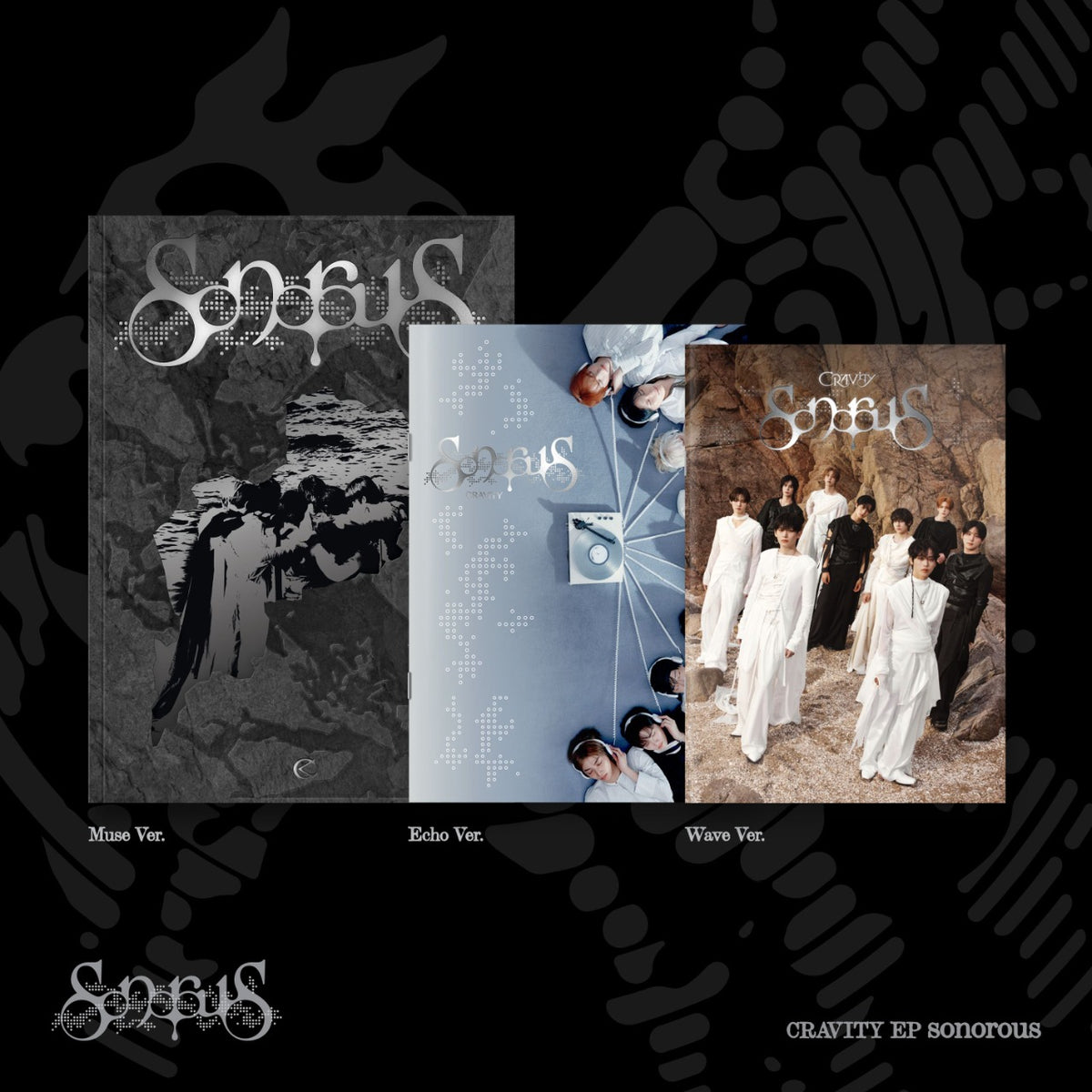 CRAVITY 9th Mini Album [sonorous] — cover
