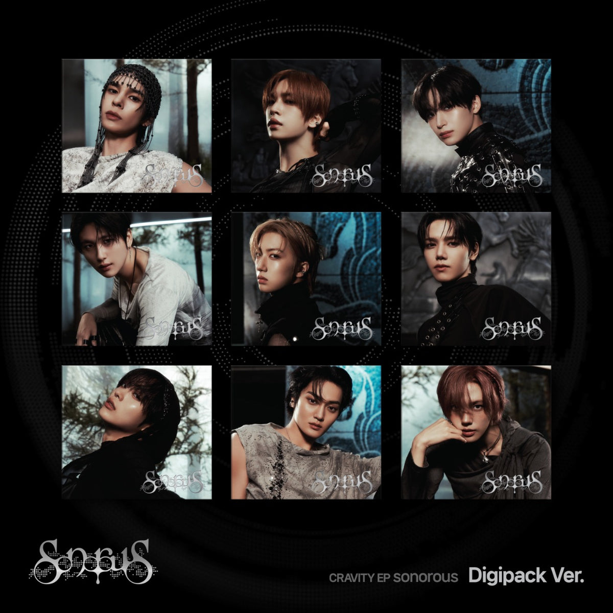 CRAVITY 9th Mini Album [sonorous] (DIGIPACK Ver.) — cover