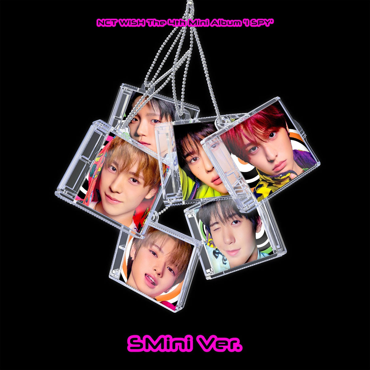 [PRE-ORDER] NCT WISH - The 4th Mini Album 'I SPY' (SMini Ver.) (Random Ver.) — cover