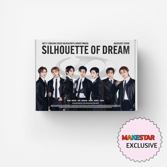 [MAKESTAR EXCLUSIVE] 2025 SEASON'S GREETINGS - NCT DREAM cover with exact MAKESTAR Exclusive badge