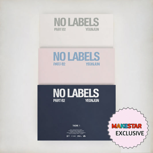 [MAKESTAR EXCLUSIVE] YEONJUN ALBUM [NO LABELS: PART 02/STANDARD VER.] cover with one MAKESTAR Exclusive badge