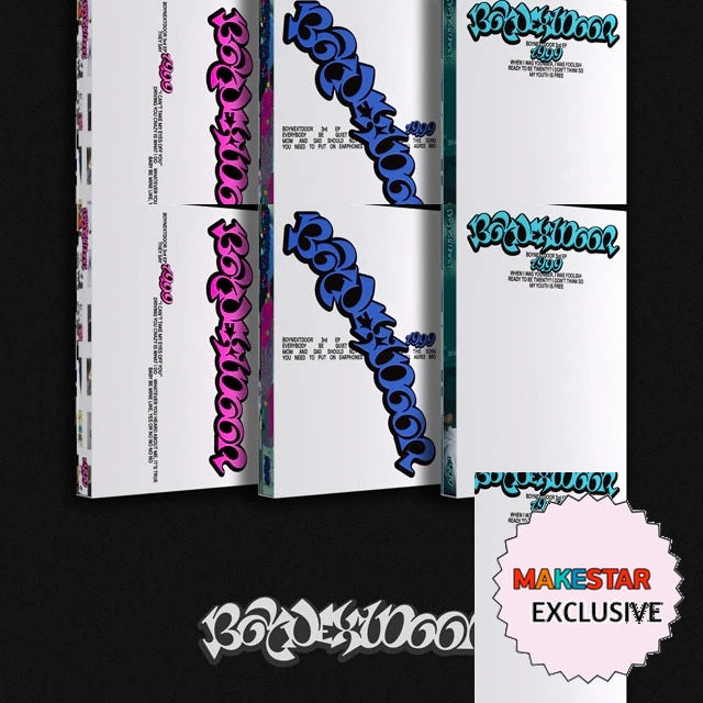 [MAKESTAR EXCLUSIVE] BOYNEXTDOOR 3RD EP ALBUM [19.99/STANDARD VER] cover with one MAKESTAR Exclusive badge