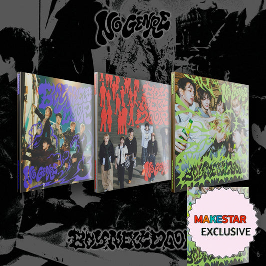 [MAKESTAR EXCLUSIVE] BOYNEXTDOOR 4TH EP ALBUM [NO GENRE/Standard Ver.] cover with one MAKESTAR Exclusive badge
