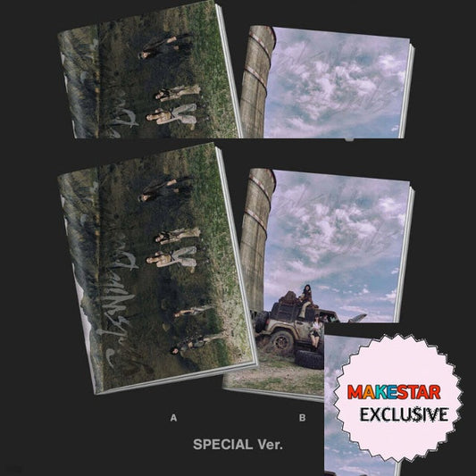[MAKESTAR EXCLUSIVE] ITZY ALBUM [GIRLS WILL BE GIRLS/SPECIAL EDITION] cover with one MAKESTAR Exclusive badge