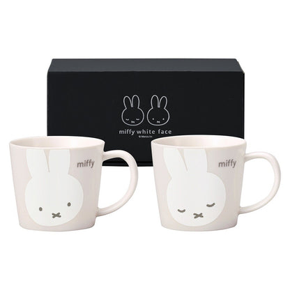 Miffy White Face Mug Set