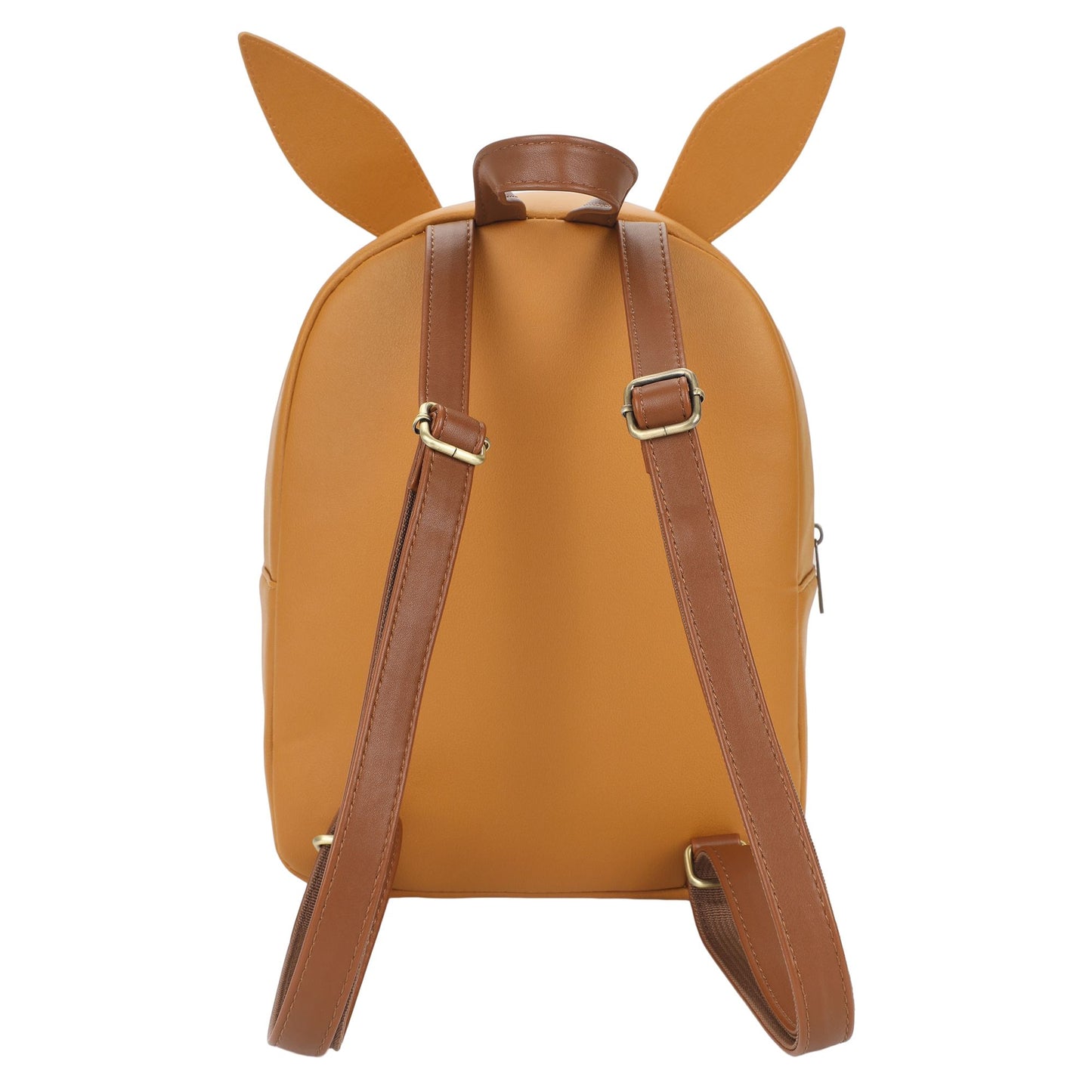 Pokemon Eevee Big Face Screen Print on Pu Backpack