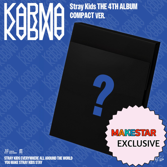 [PRE-ORDER] [MAKESTAR EXCLUSIVE] STRAY KIDS 4TH FULL ALBUM [KARMA/COMPACT VER.]