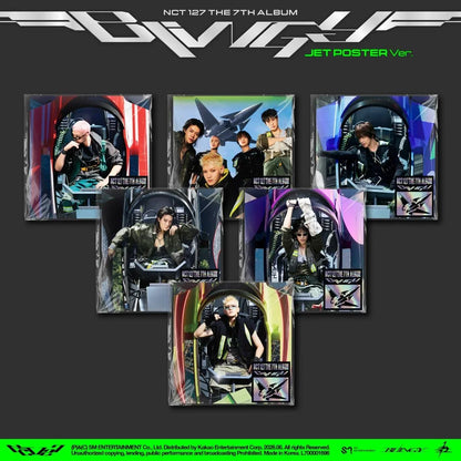 NCT 127 The 7th Album BLINGY JET POSTER Ver.