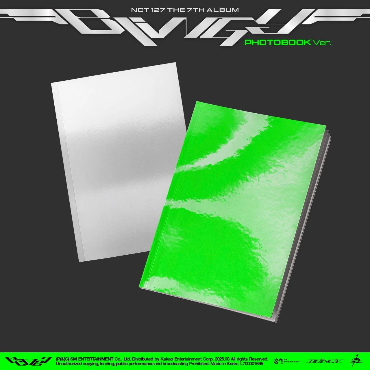 NCT 127 The 7th Album BLINGY Photobook Version